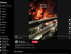 Menyesatkan: Video Gedung DPR RI Dibakar Massa