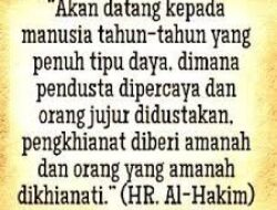 Tanda-tanda Akhir Zaman