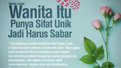 Wanita itu Diciptakan dari Tulang Rusuk yang Bengkok