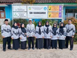 SDN 1 Bojonggambir menggelar Upacara Hari Guru Nasional dan HUT ke-80 PGRI 2025 secara Mandiri