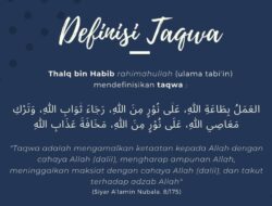 Taqwa ada 3 Bagian Menurut Islam